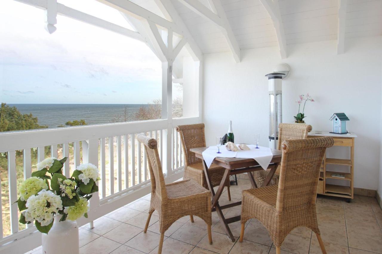 Aparthotel Ostsee Fewo 36 Balkon, Meerblick, Strand Binz Zewnętrze zdjęcie